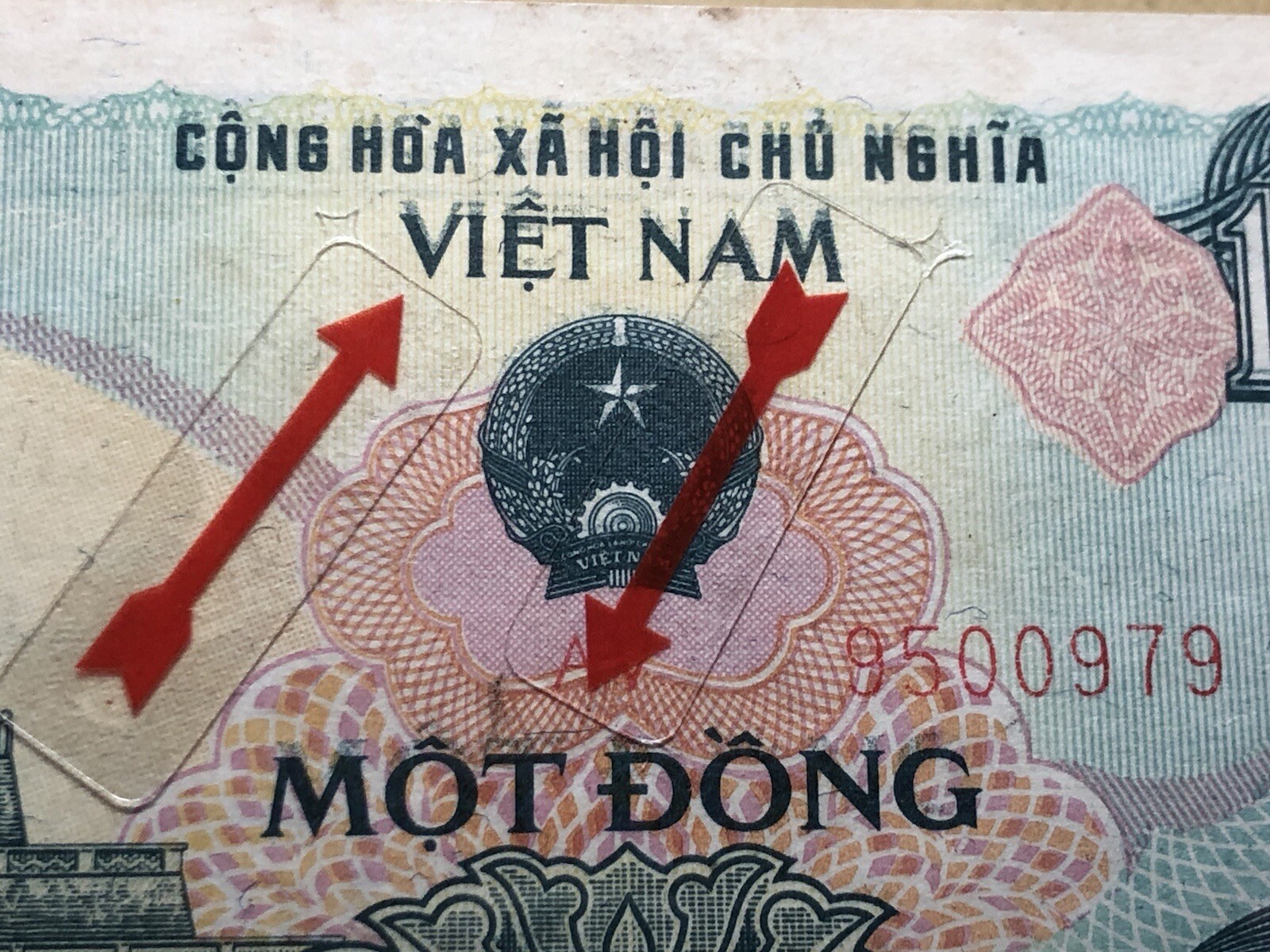 Minor Printing Error 1 Đồng 1985 Original Vintage Rare_LDP Shop.
