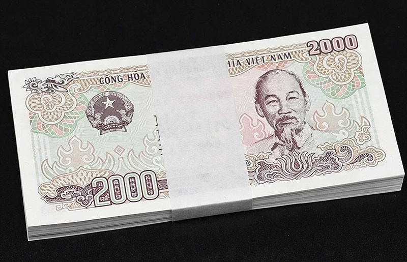 100pcs Vietnam 2000 Dong Banknote 1988 World Paper Money UNC Free Shipping