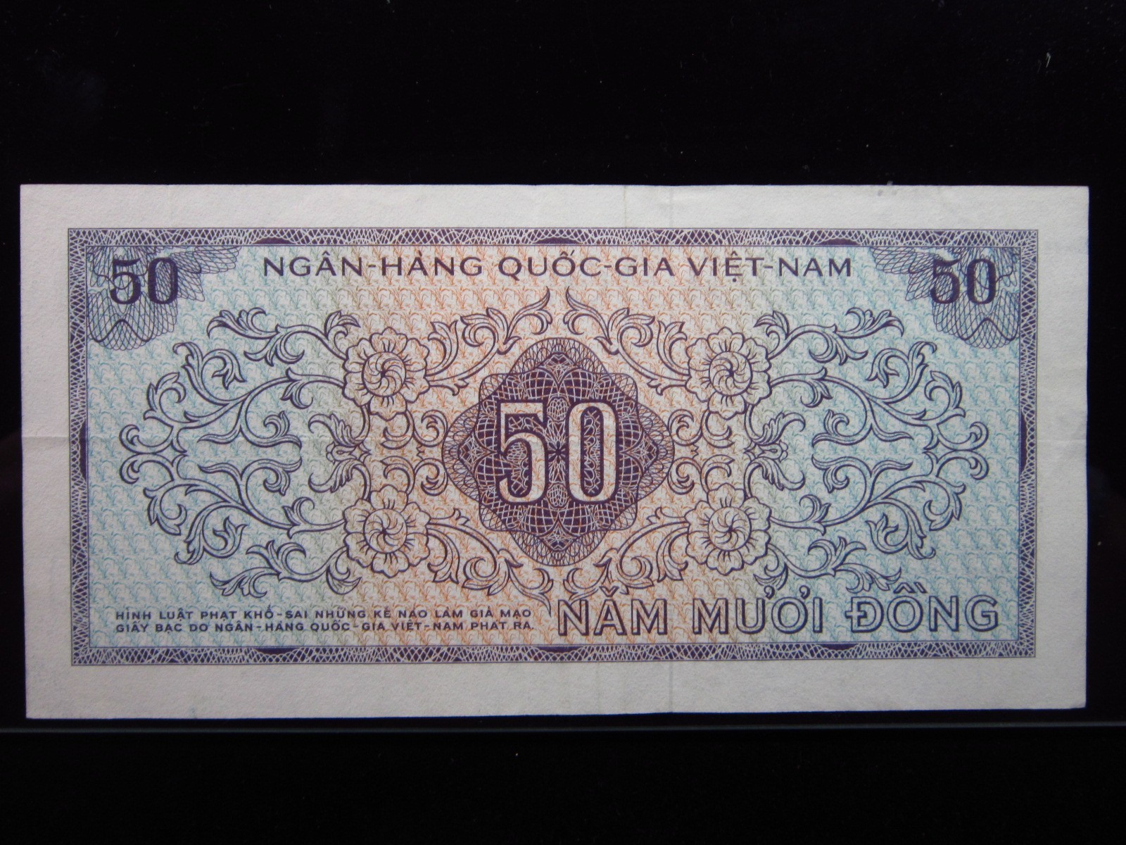 South Vietnam 50 Dong ND 1966 P17 i7545 Việt Nam Military Council Money