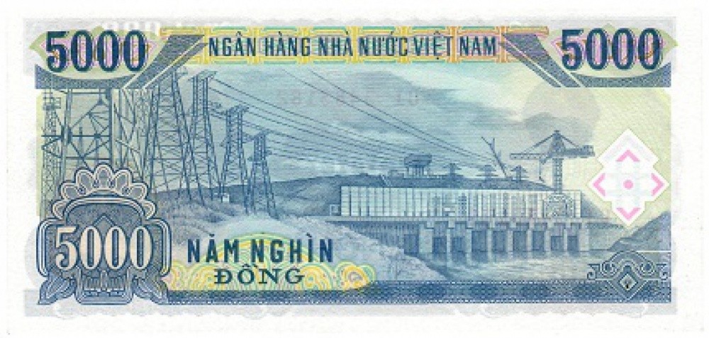 Vietnam 5000 VND 1991 UNC (P108)