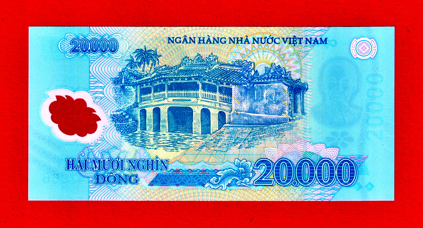 VIETNAM 20,000 Dong 2024 UNC POLYMER NOTE (P-120n) Prefix YN, Serie’s Last Issue