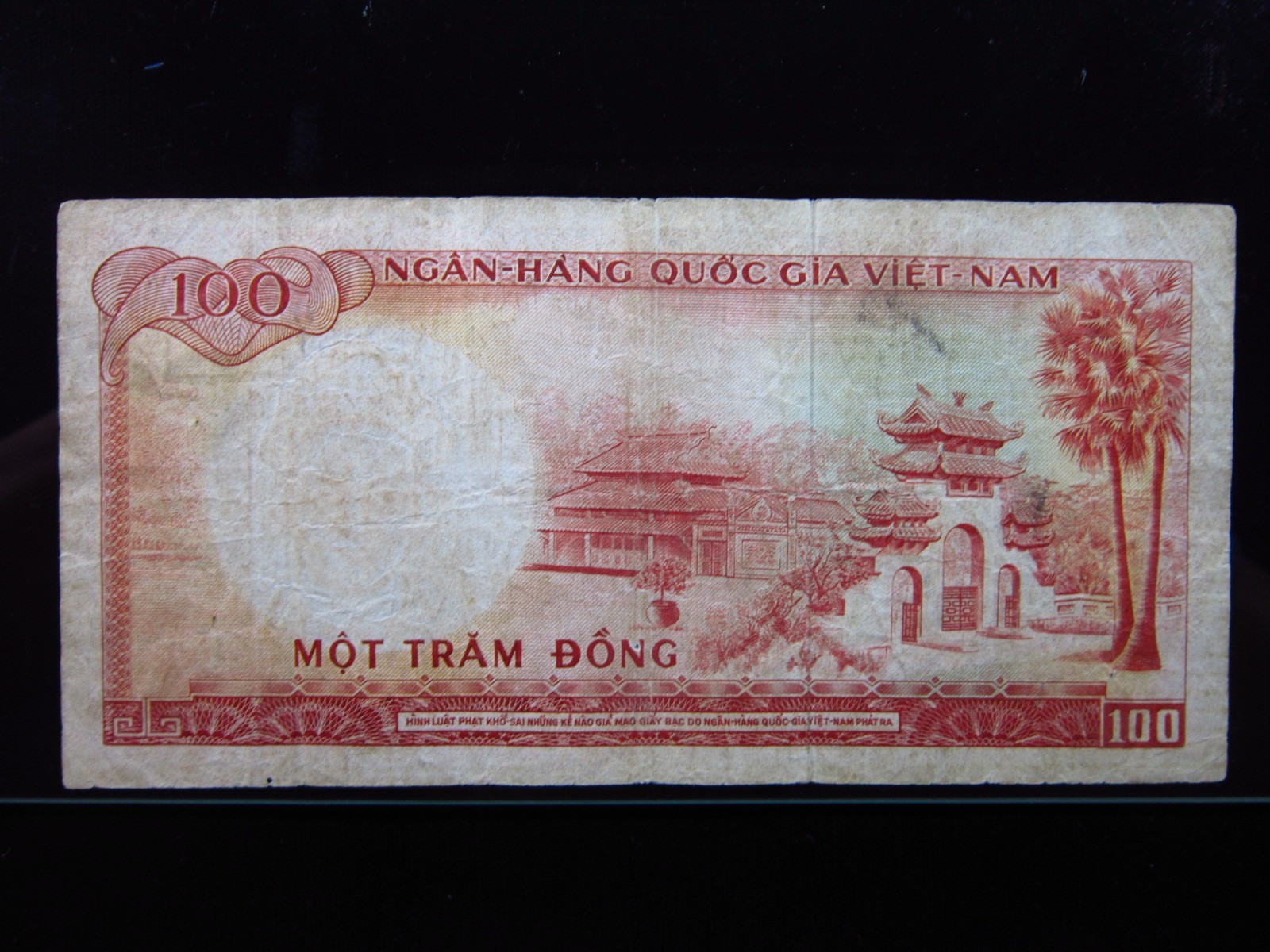 South Vietnam 100 Dong ND 1966 P19 Le Van Duyet i8511 National Bank Việt Nam