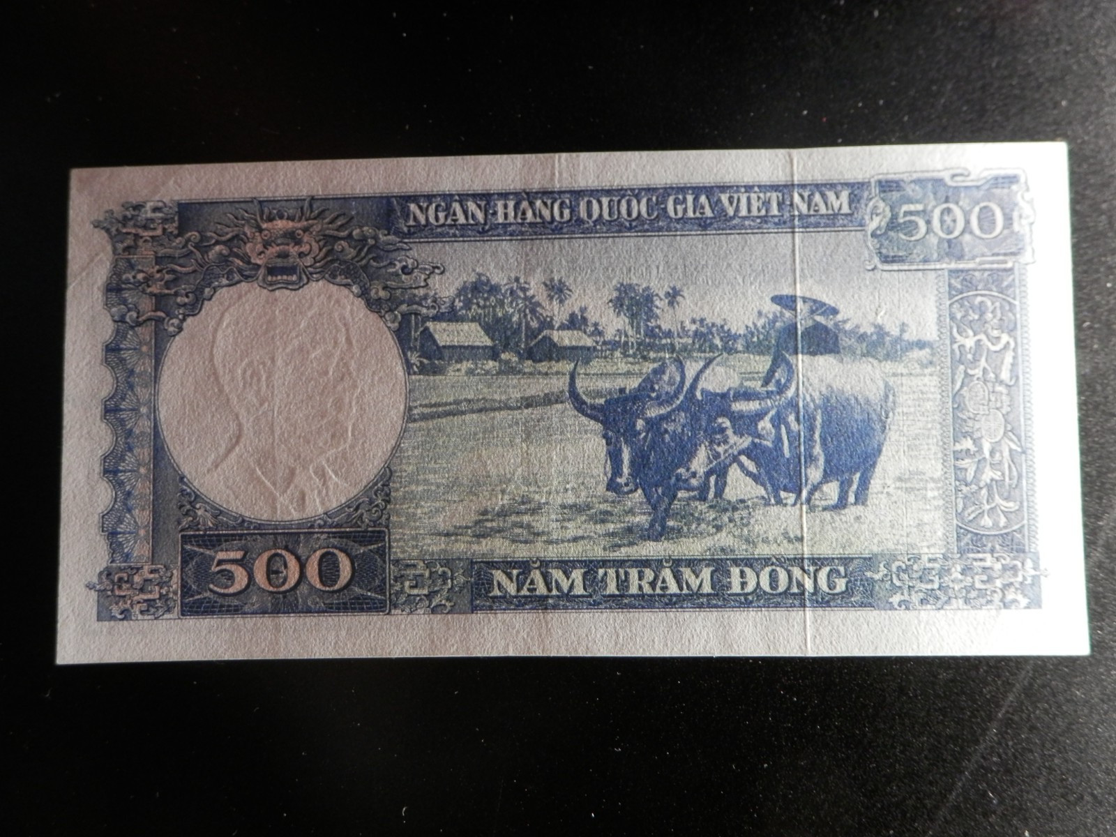 SOUTH VIETNAM 500 DONG nd 1962 P 6A XF++ free shipping from 100$