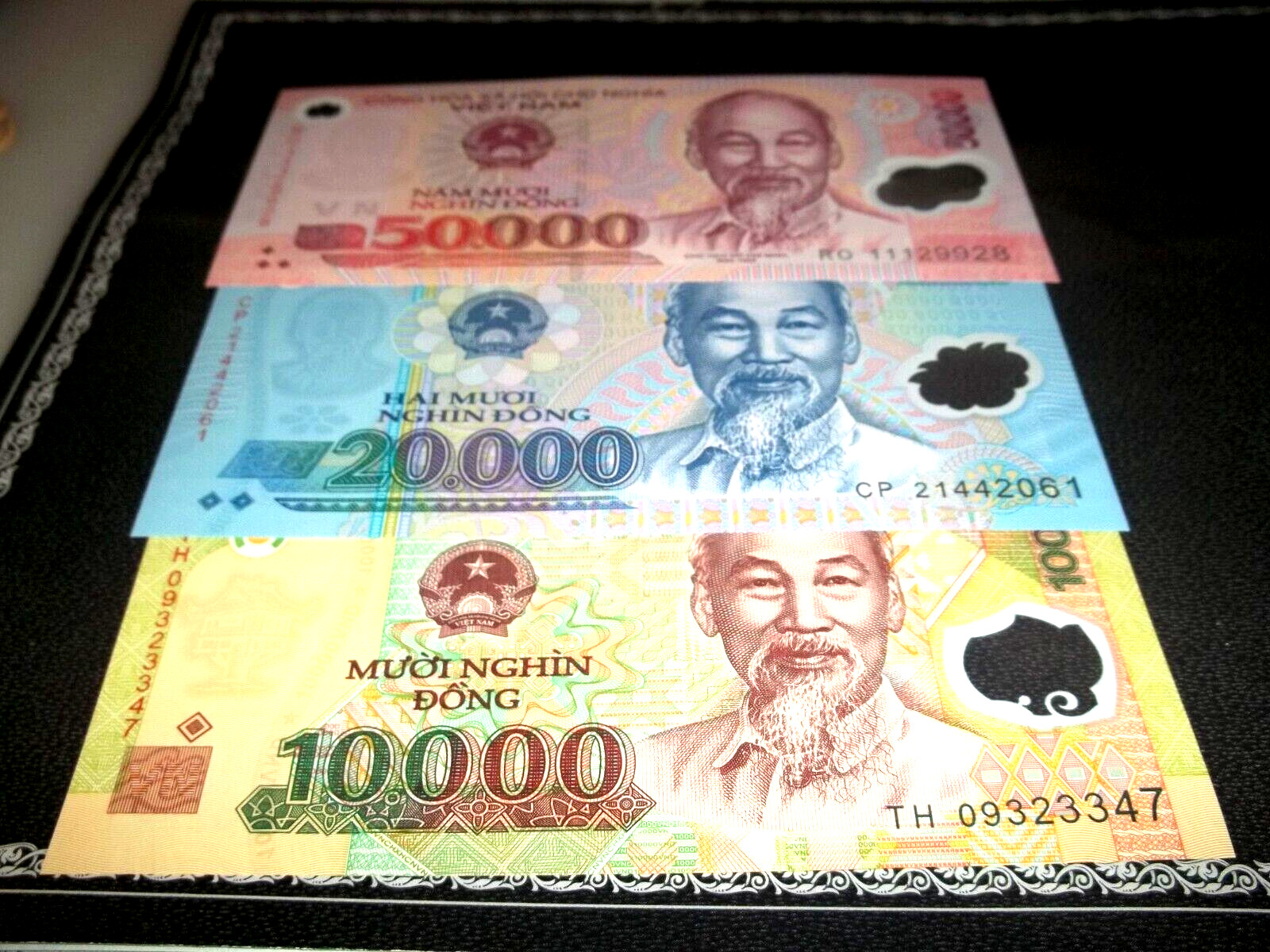 80,000 VIETNAM DONG *UNCIRCULATED*BANKNOTES, ALL DATES POLYMER BILLS,