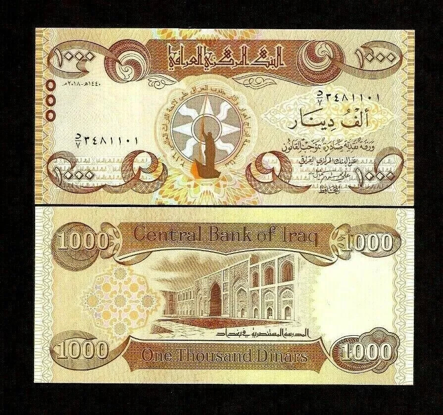 10 Trillion Zimbabwe $ 100000 Vietnam Dong 1000 Iraq Dinars 100000 Indonesia Rup
