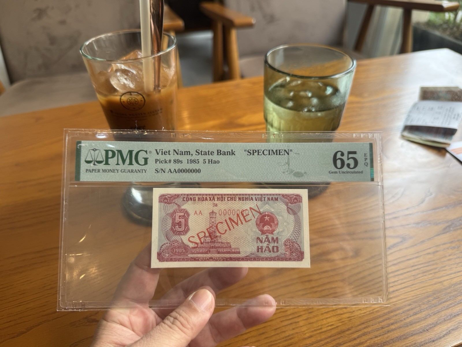 5 Hào 1985 Banknotes Viet Nam PCGS-65 EPQ GEM UNC_LDP.