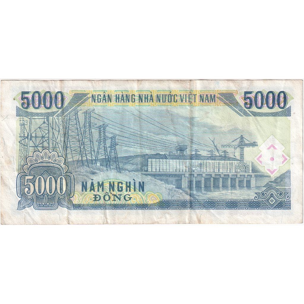 [#233224] Vietnam, 5000 D ox ng, EF