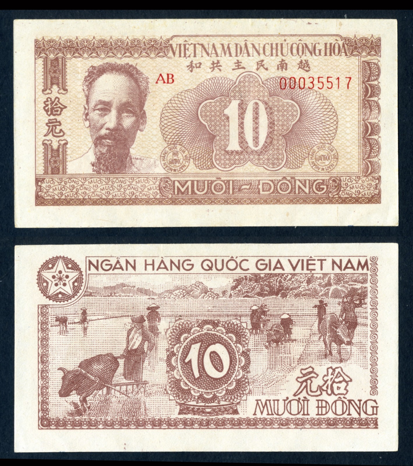 NORTH VIETNAM 1951 Ho Chi Minh Note P59A-60A-61A-61B-62A-62B-63A-63B-64A-65A-66A