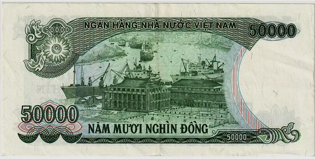 Vietnam 20,000 DONG 20000 P-111 1991 “Packaging” UNC Vietnamese Currency NOTE