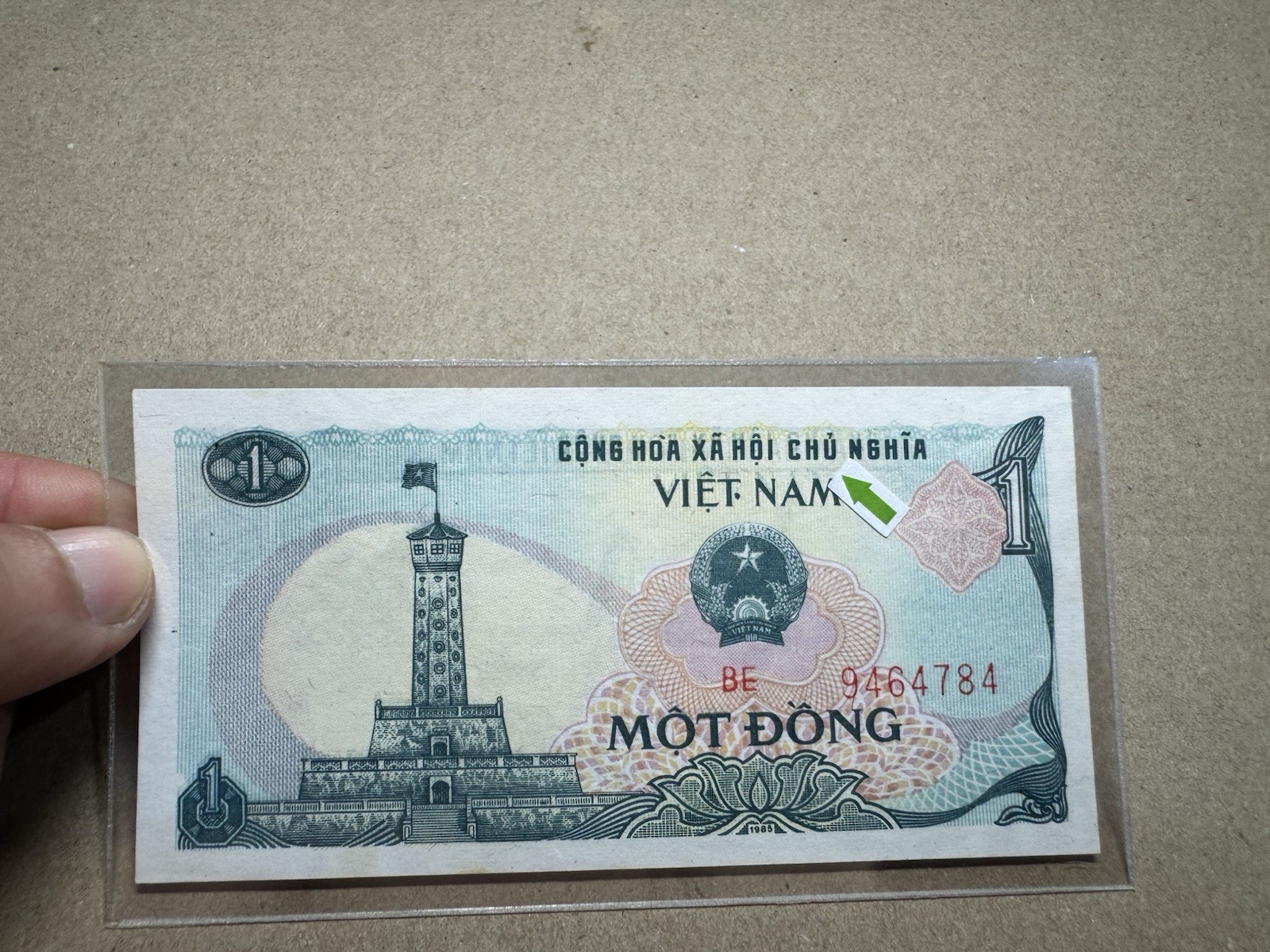 Minor Printing Error 1 Đồng 1985 Original Vintage Rare_LDP Shop.