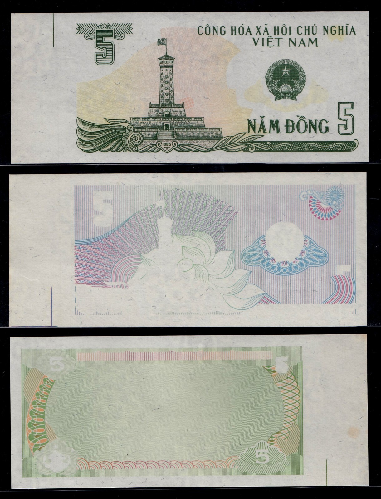 Vietnam 5 Dong 1985 Proof