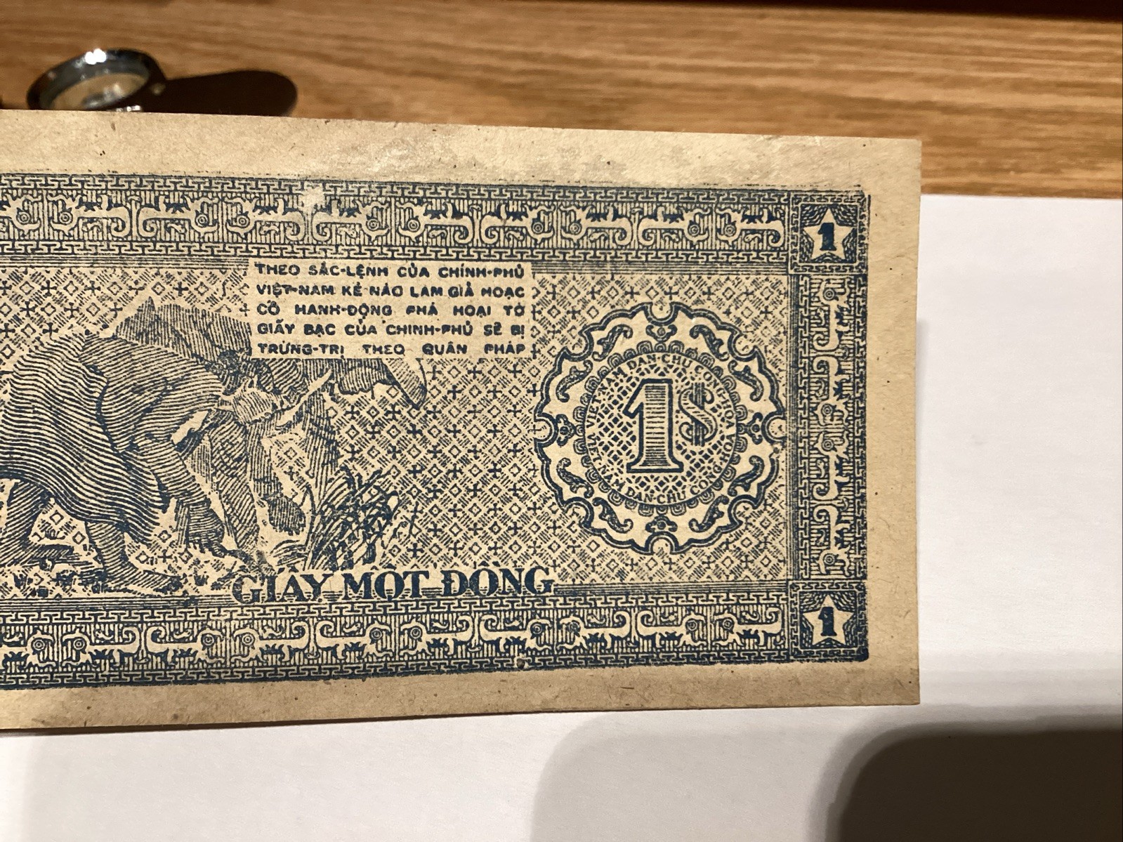 Vietnam 1947 1 Dong Pick 9A XF