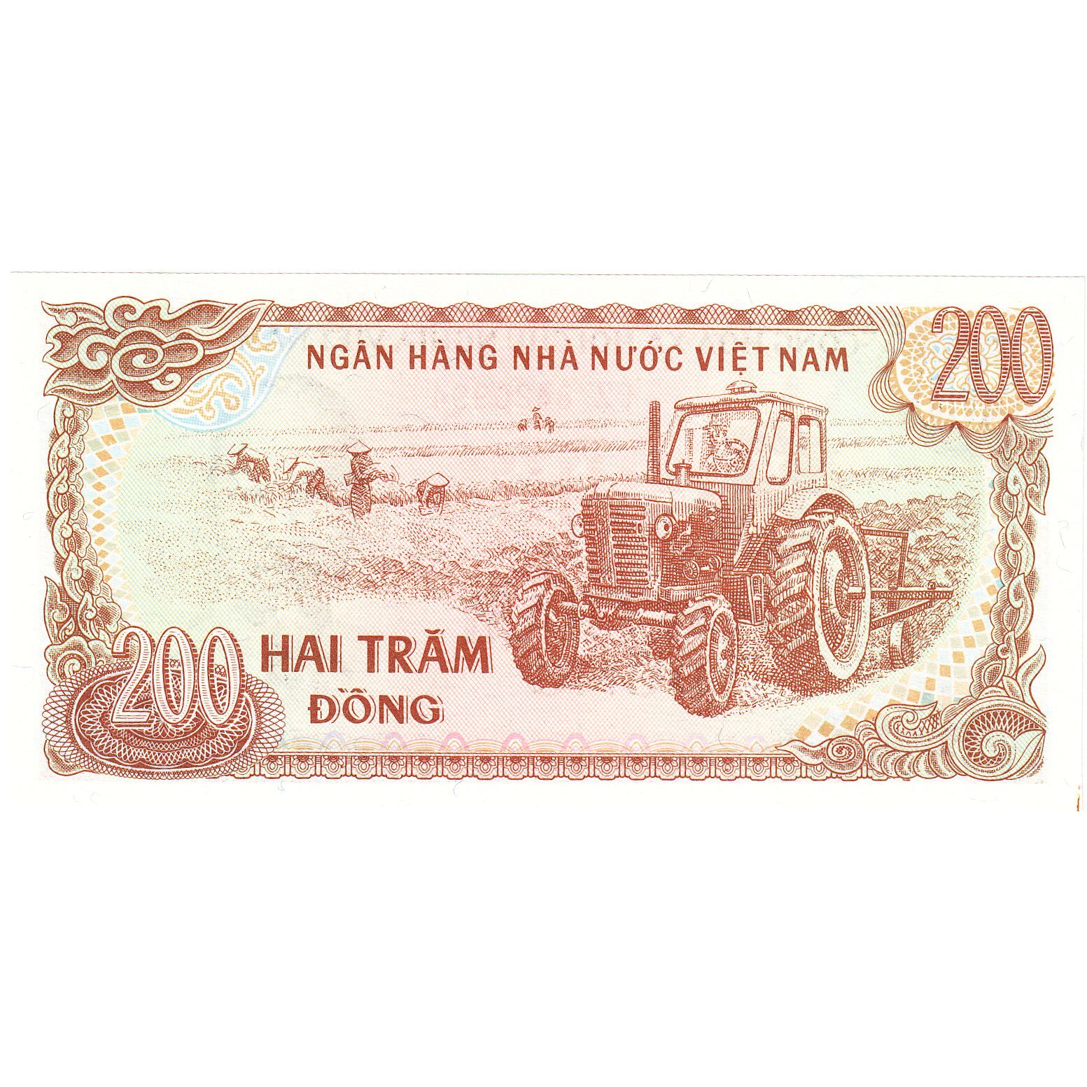 [#248136] Vietnam, 200 Dng, 1987, KM:100a, UNC