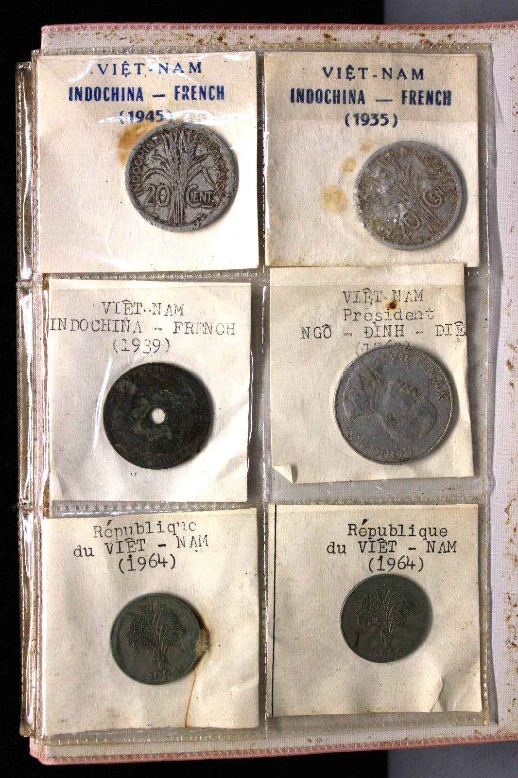 VIETNAMESE COIN COLLECTION w/ BOOK