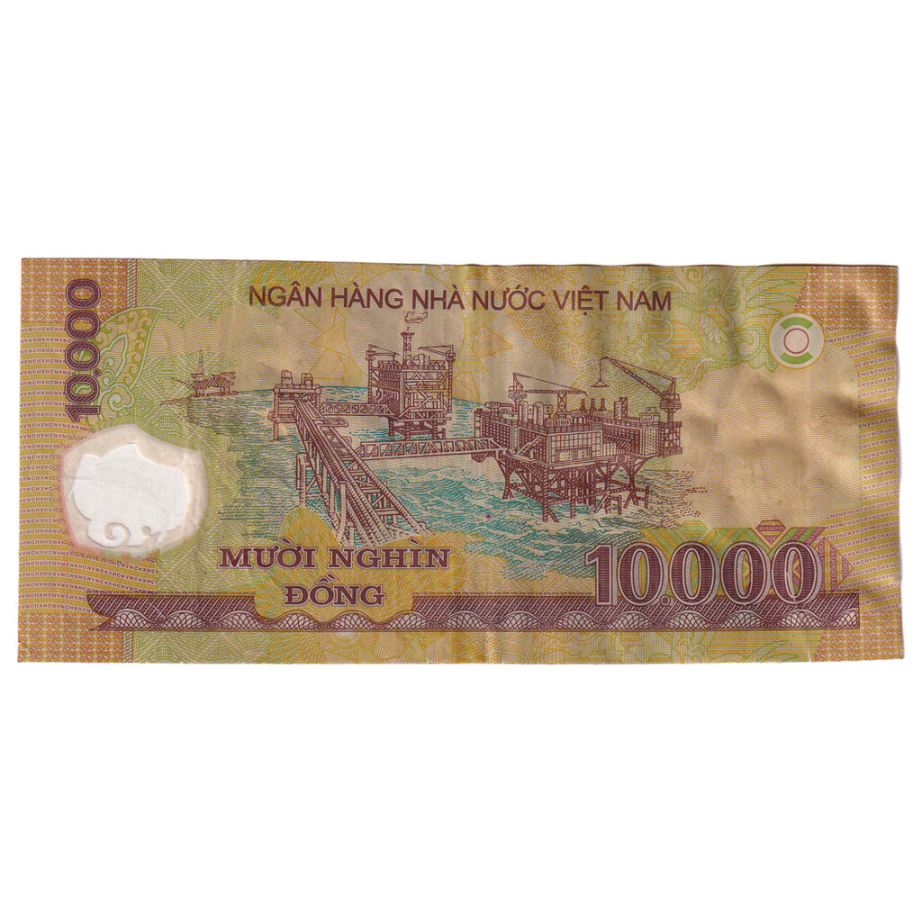 [#333298] Banknote, Vietnam, 10,000 Dng, 2006, Undated (2006), KM:119a, EF