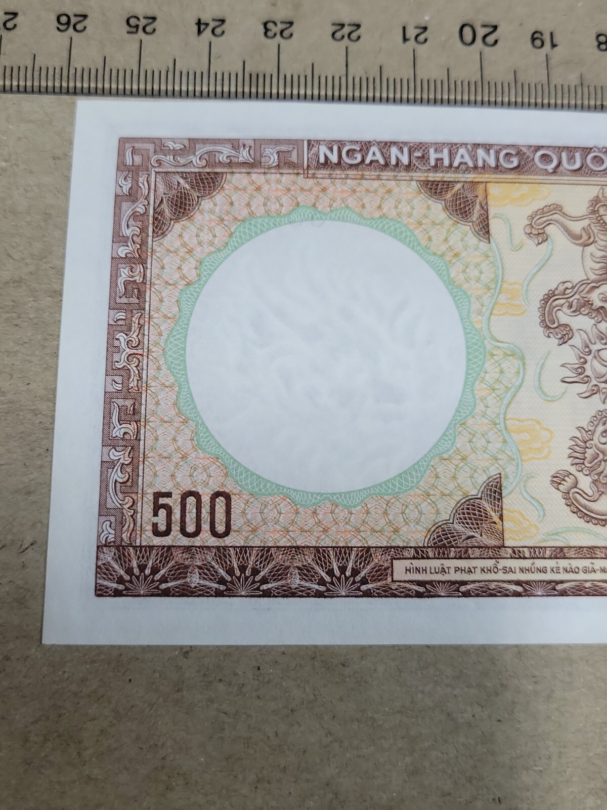 🌏 South Vietnam 500 Dong 1964 P-22 P-22a “AU/UNC” Banknote 022423-12