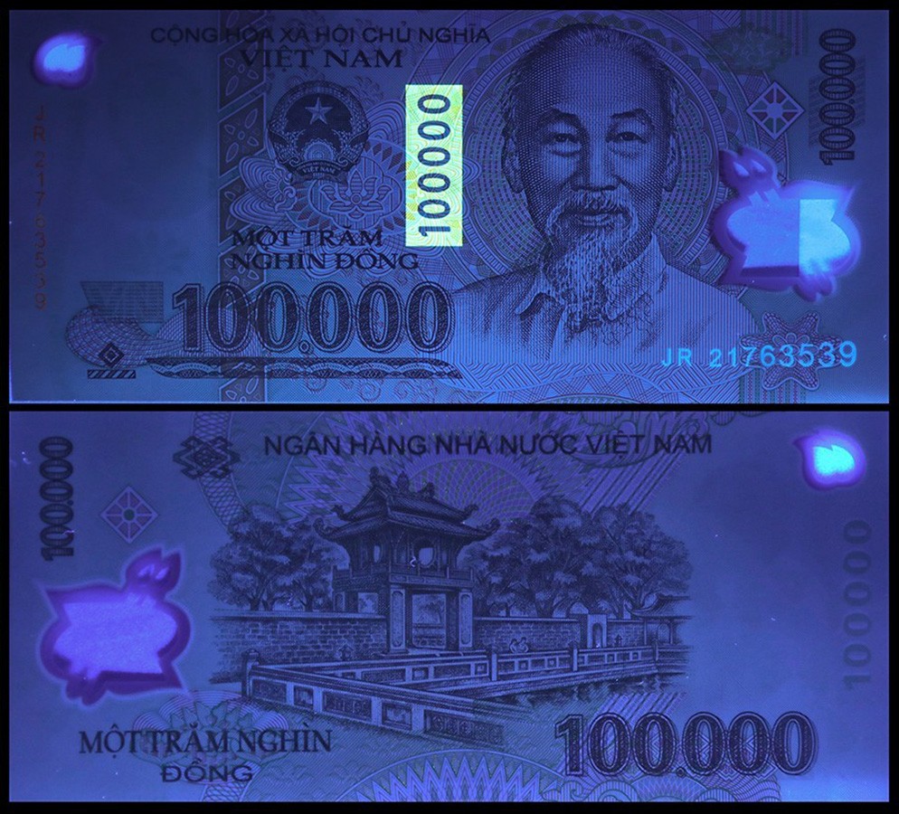 Vietnam 100000 Dong, 2021, P-122r, UNC, Polymer