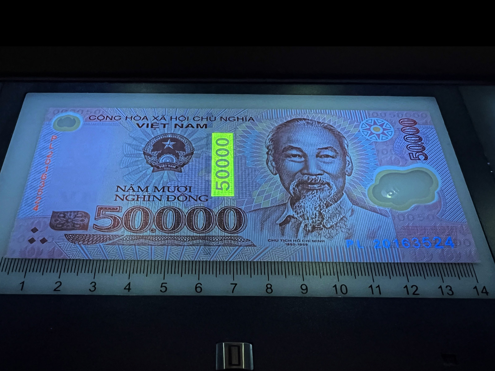 Vietnam 50000 Dong Polymer Banknote World Paper Money Uncirculated Currency