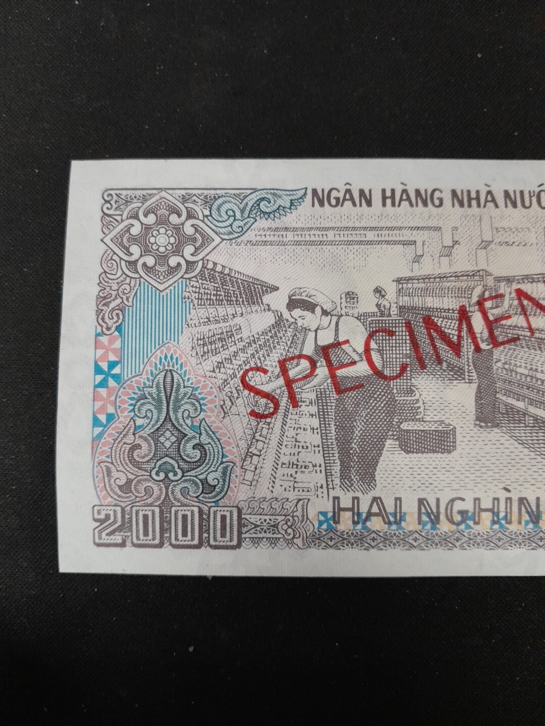 Vietnam 2000 Dong 1985 Specimen Pick 107s2 UNC