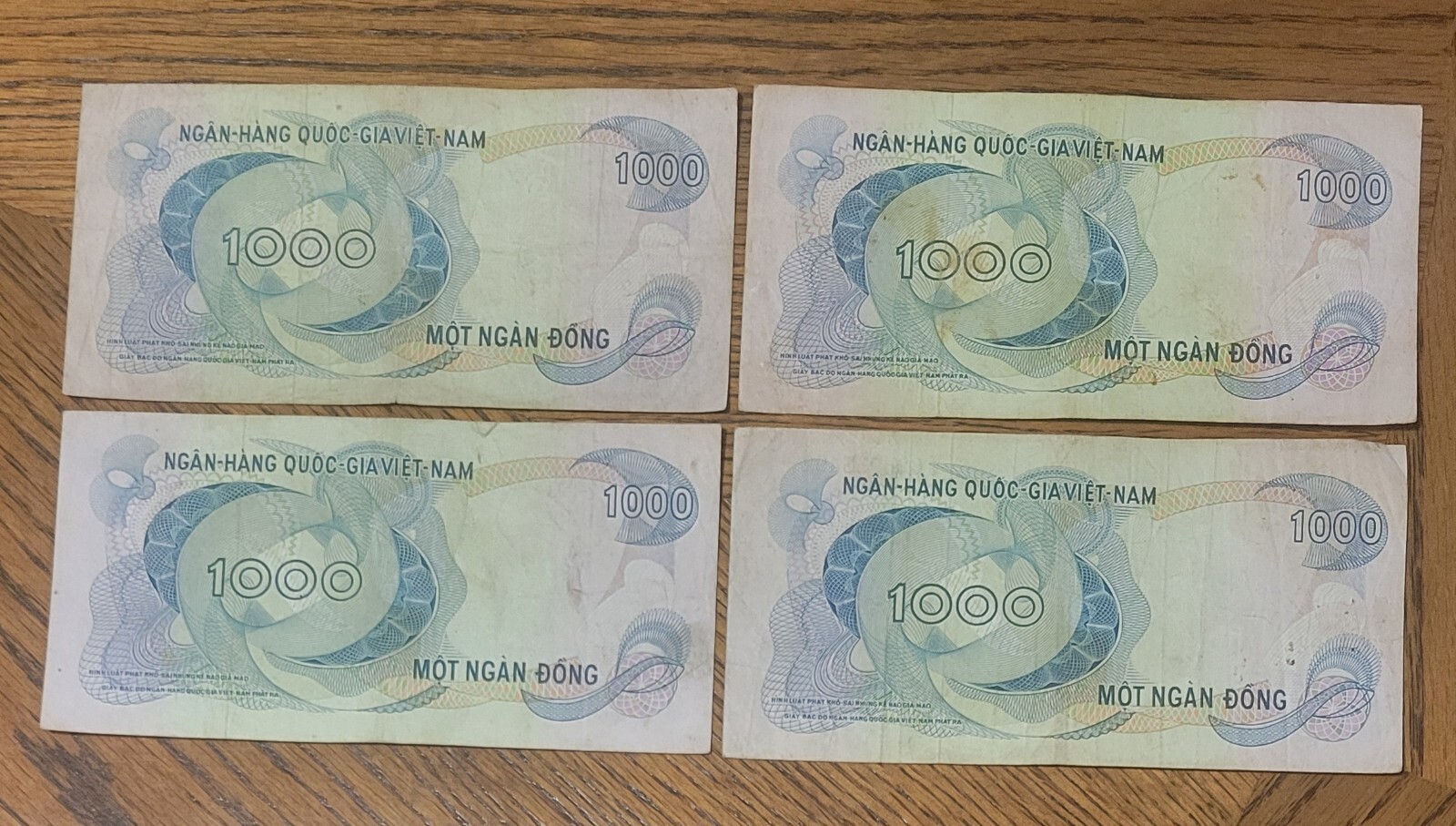 Vintage World Banknote lot from Vietnam.