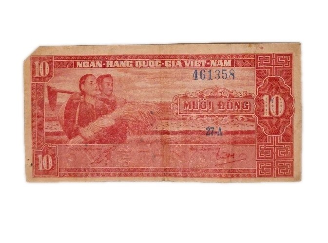 South Vietnam 10 dong ND (1962)