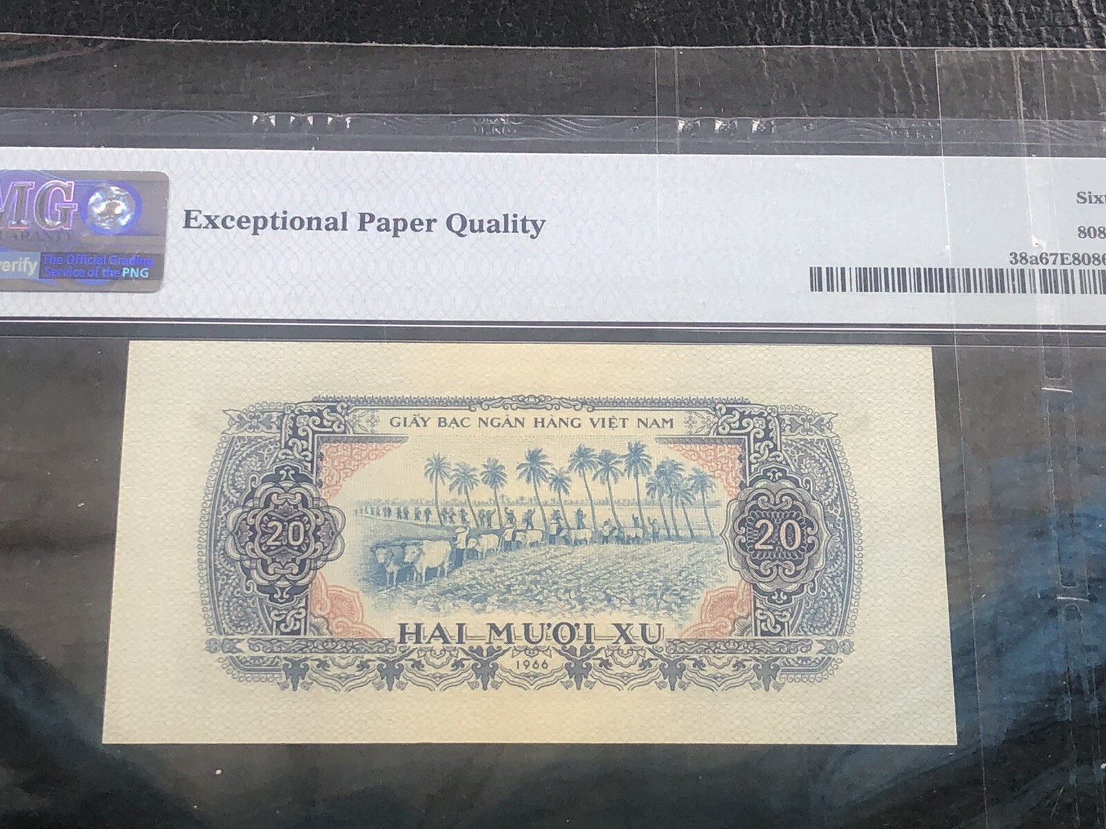 20 Xu 1966 PMG-67 Superb Gem UNC Original Vintage Rare_LDP Shop.