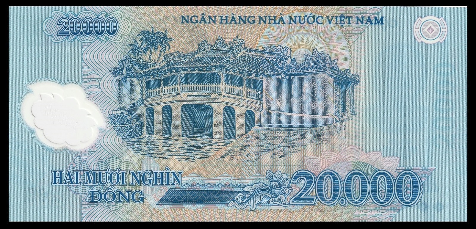 🇻🇳 VIETNAM 20000 Dong 2012 P 120 e Polymer Superb GEM UNC ***