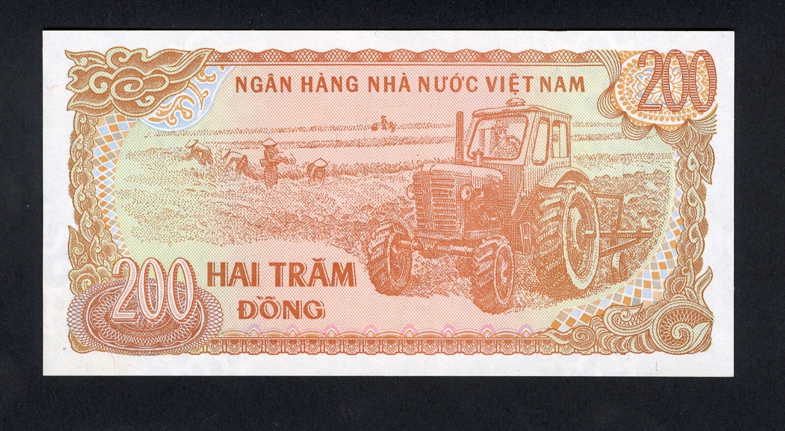 VIET NAM 200 DONG 1987 SO PICK # 100 UNC.