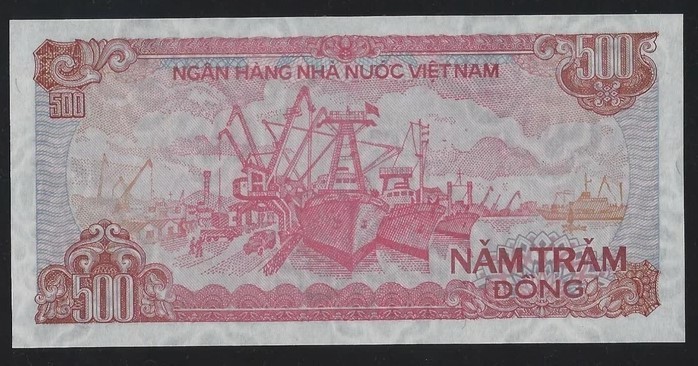 VIET NAM 500 DONG 1988 ( 1989 ) P-101 UNC VIETNAM