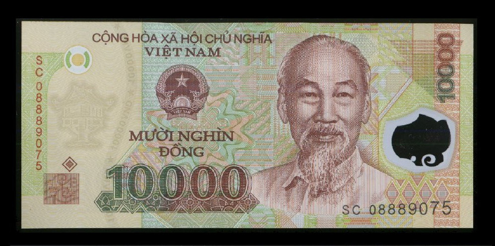 30,000 Vietnam Dong One 20000 & One 10000 Vietnamese Dong Note Foreign Currency