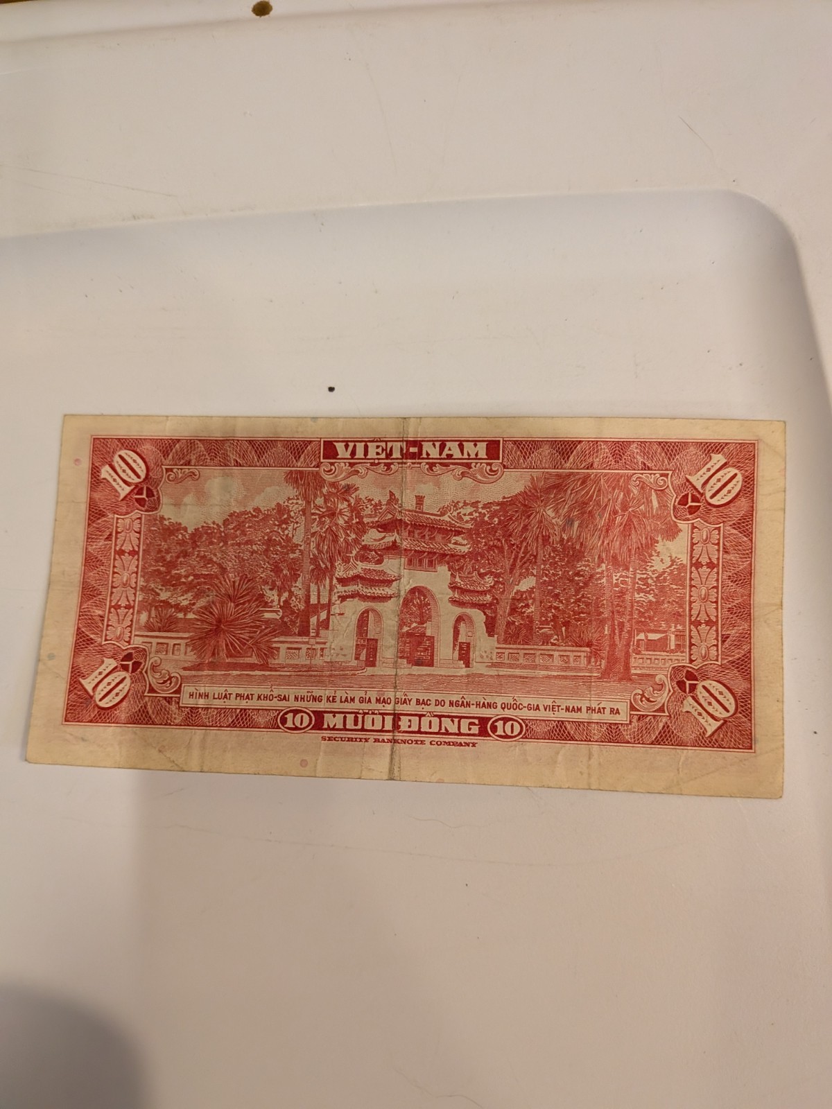 South Vietnam – 10 Dong 1962