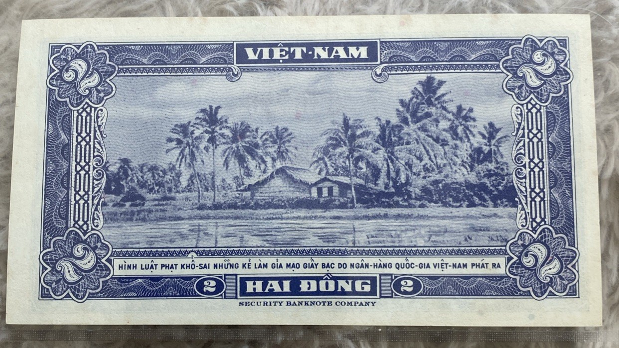 VIETNAM SOUTH 2 DONG 1955 VF
