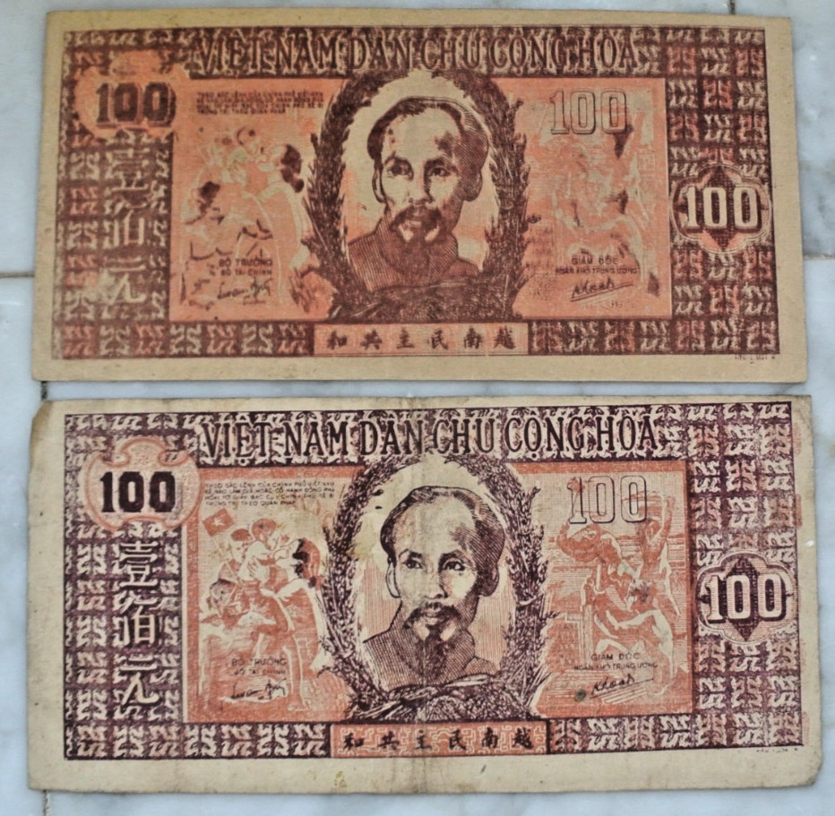 100 DONG 1948 2 billets
