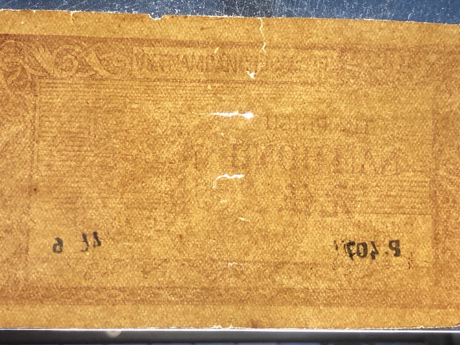 5 Dong Credit Notes Pick#46a Viet Nam Banknotes 1948 Vintage Rare_LDP Shop.