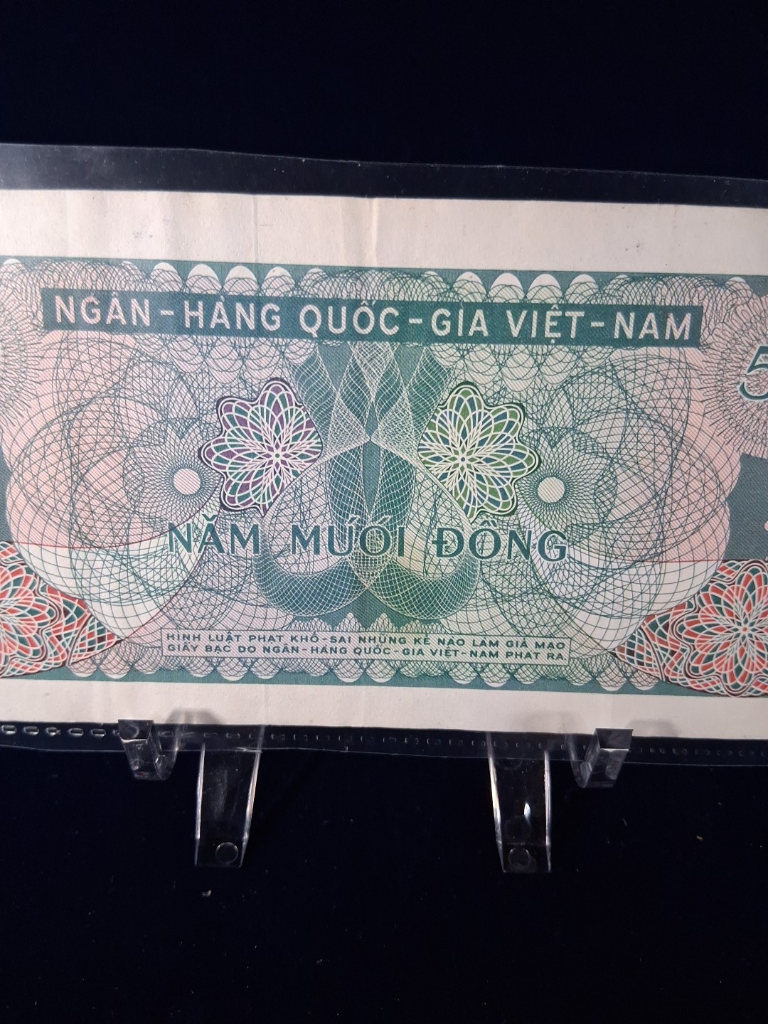 1969 SOUTH VIETNAM 50 DONG BANKNOTE