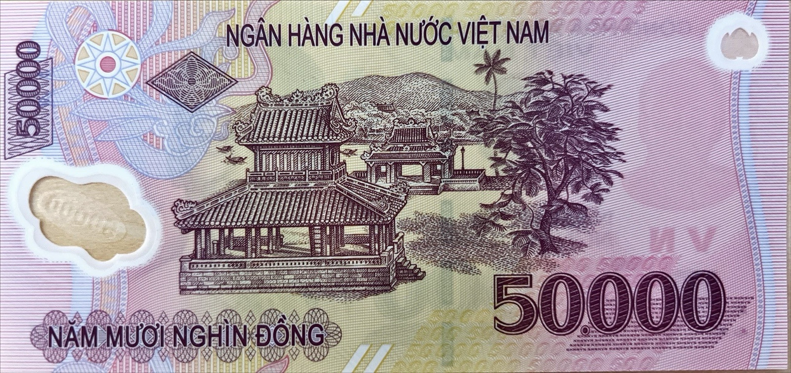 50,000 Vietnam Dong VND CIRCULATED CIR Banknote Polymer 1 piece