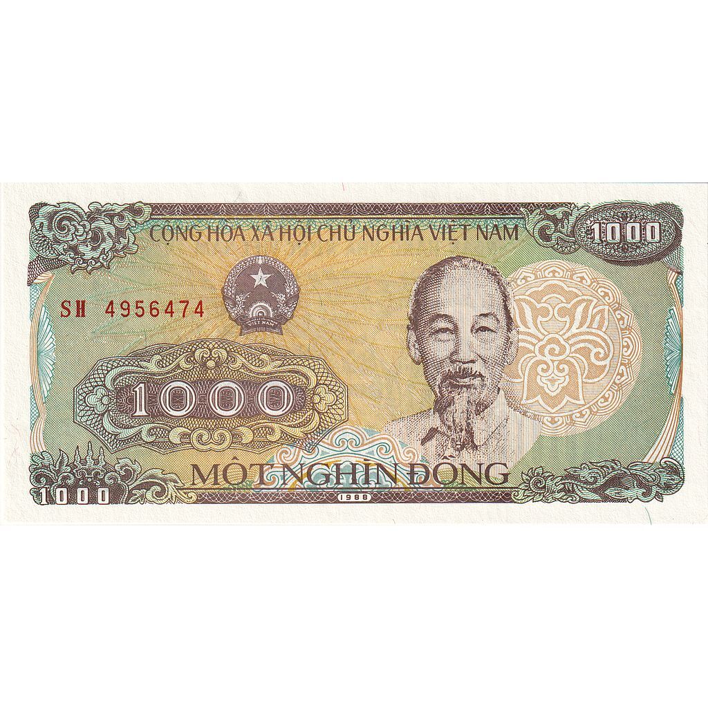 [#1190667] Banknote, Vietnam, 1000 D ox ng, KM:106a, UNC