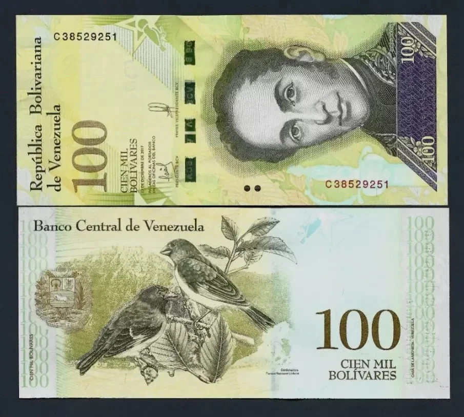 1,000,000 Million Vietnamese Dong ( 500000 x 2)+ 100000 Bolivar FREE NOTE + COA
