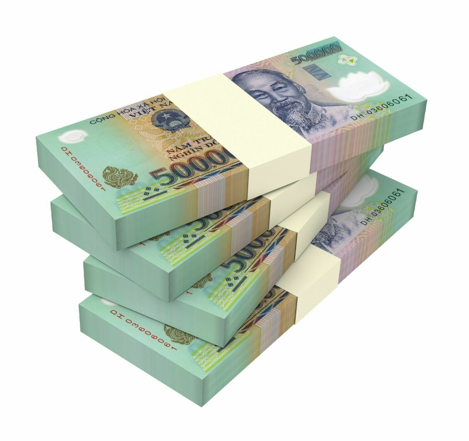 500,000 Vietnam Dong = 1 x 500,000 UNC Vietnamese Banknote! Currency Viet Nam