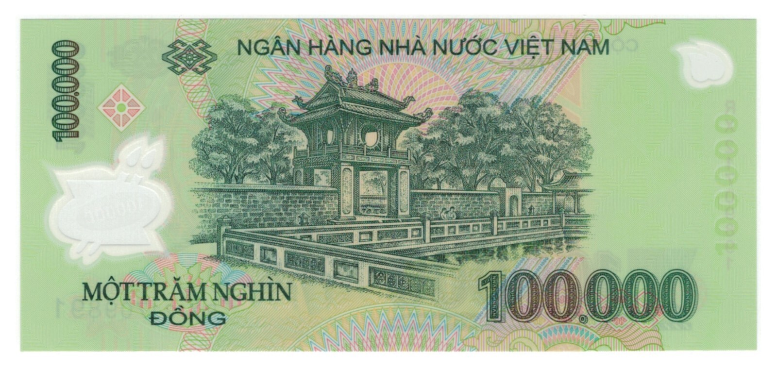Vietnam/Viet Nam 100000 Dong (2021) – Ho Chi Minh/Polymer/p122o UNC