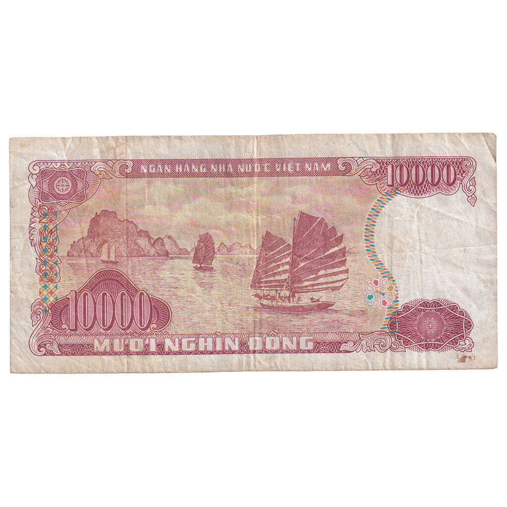 [#333359] Banknote, Vietnam, 10,000 D ox ng, 1993, KM:115a, EF