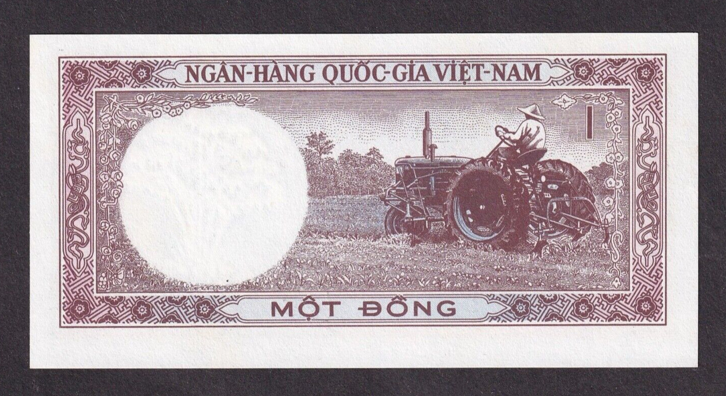 South Vietnam 1 Dông 1964 P-15a UNC