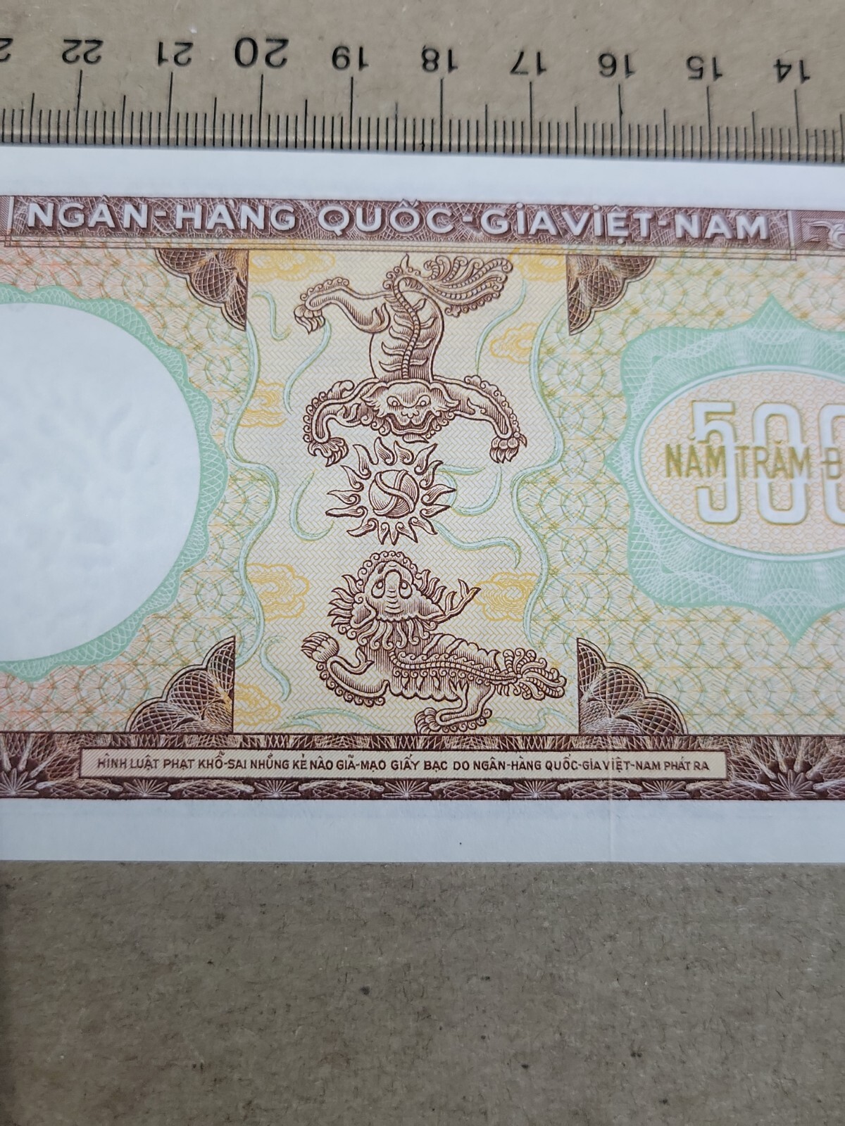🌏 South Vietnam 500 Dong 1964 P-22 P-22a “AU/UNC” Banknote 022423-12