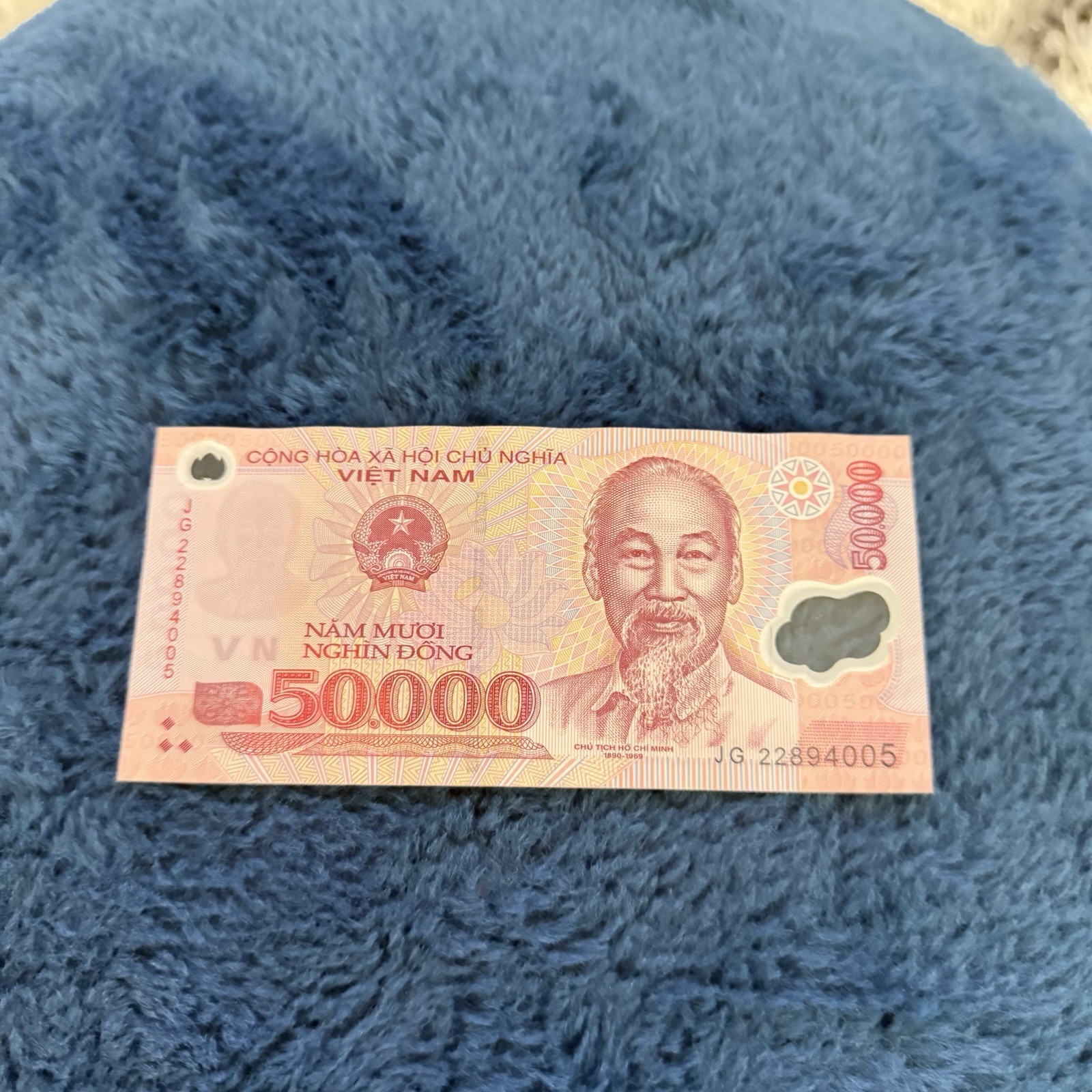 Vietnamese Dong 50K 50000 Polymer Banknote in Vietnam VND New Uncirculated UNC