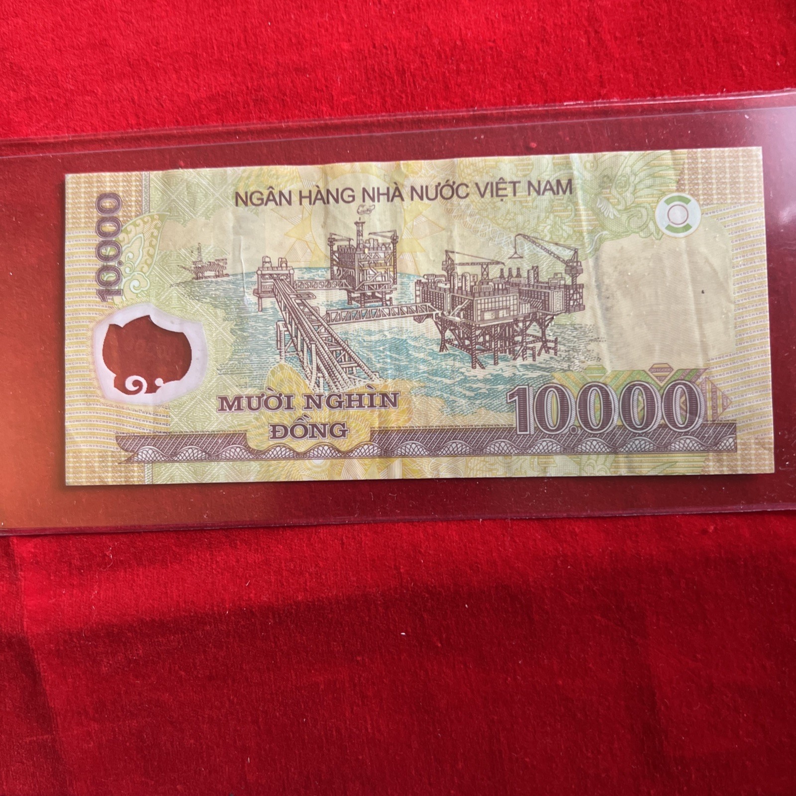 Vietnamese Dong 10000 UNC Banknote. New Vietnam 10,000 Vnd Bill. Single Note 🤪