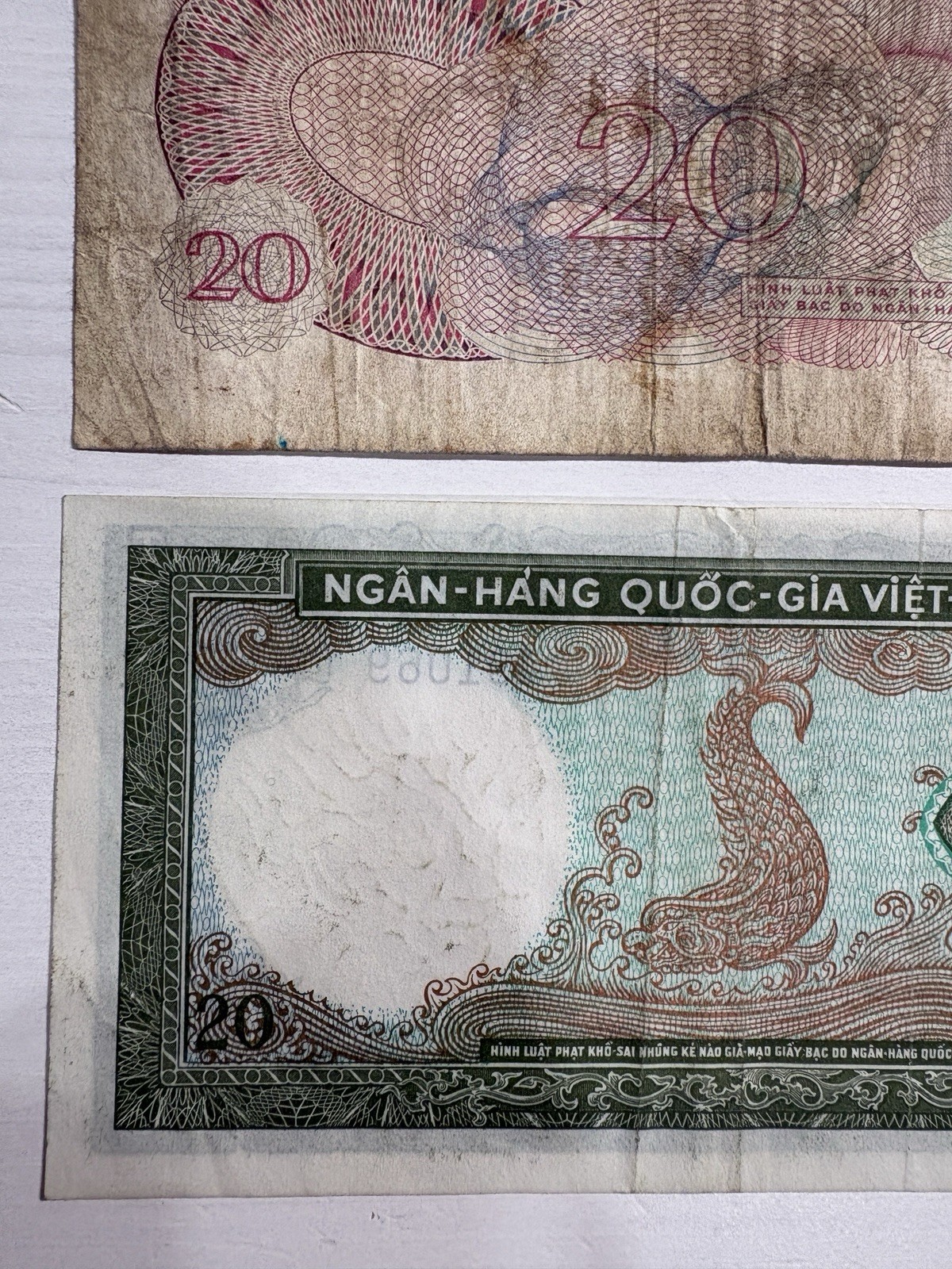 Vietnam Banknotes (LOT OF 3) 20 Xu & 20 Đồng (Star Note)