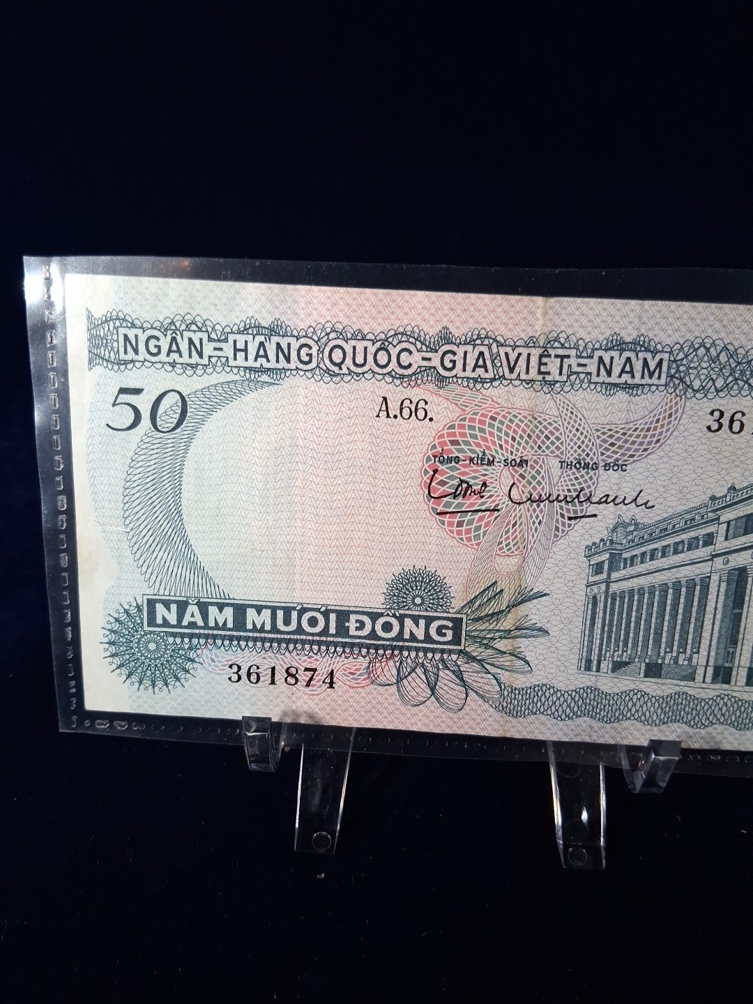 1969 SOUTH VIETNAM 50 DONG BANKNOTE