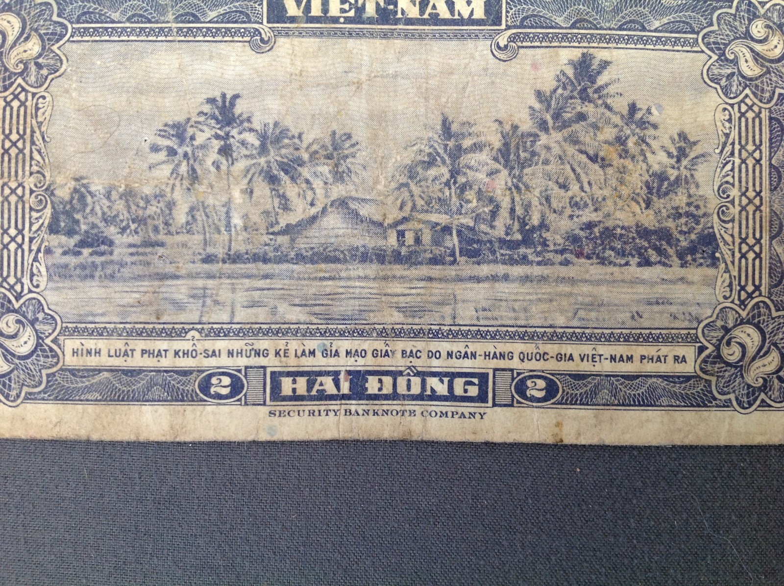 1960’s Vietnam Hai Dong 2 Bank Note