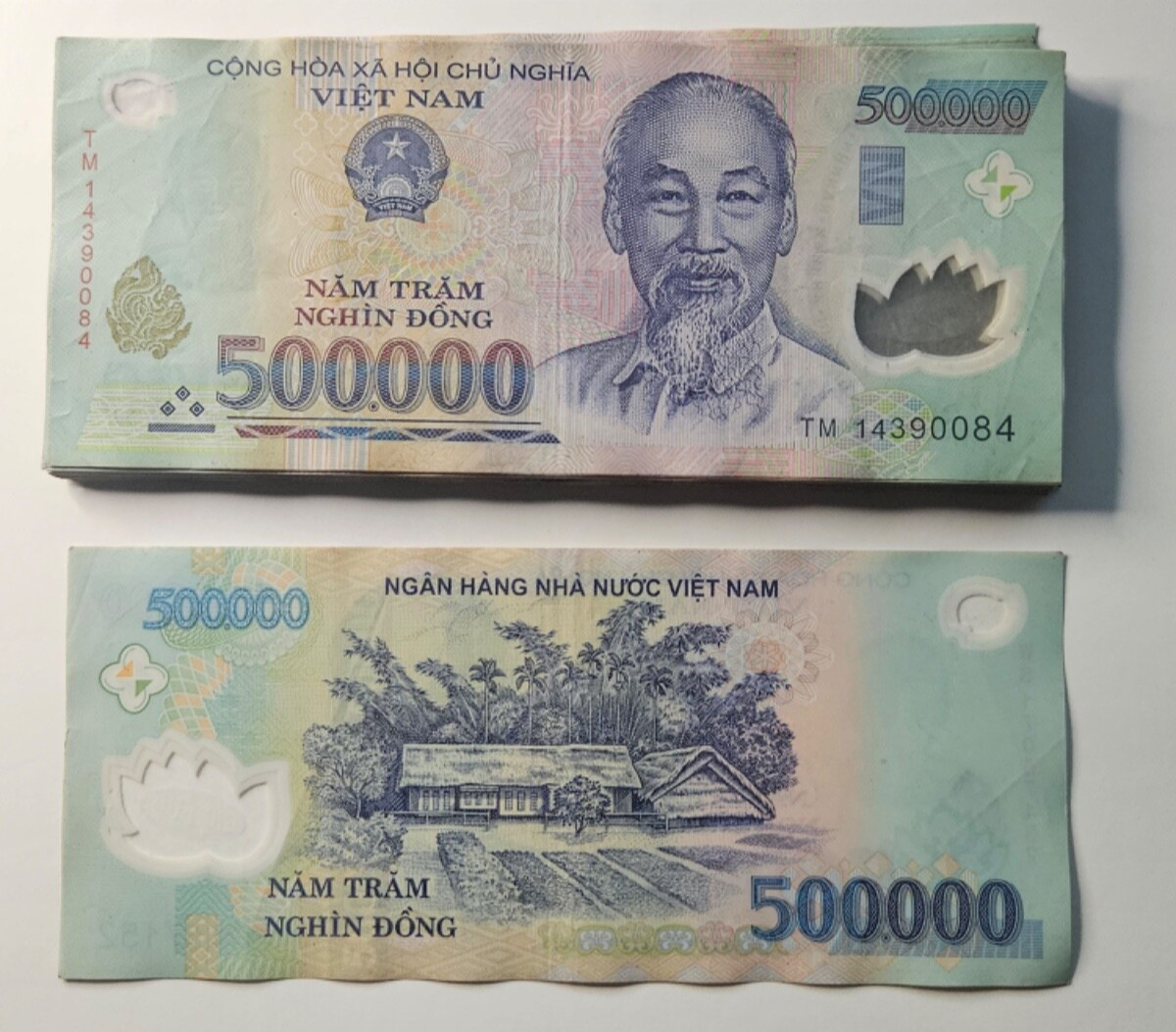 1 x 500,000 VIETNAM DONG 500,000 DONG per purchase USA SHIPPER