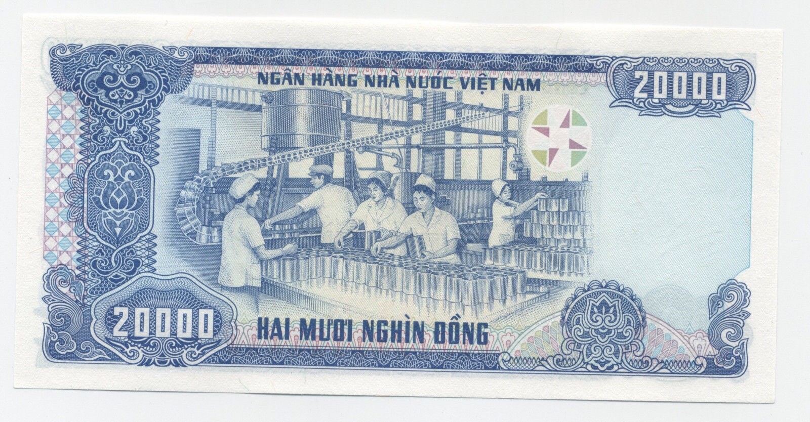 Viet nam Vietnam 20000 Dong 1991 Pick 110.a UNC Uncirculated Banknote
